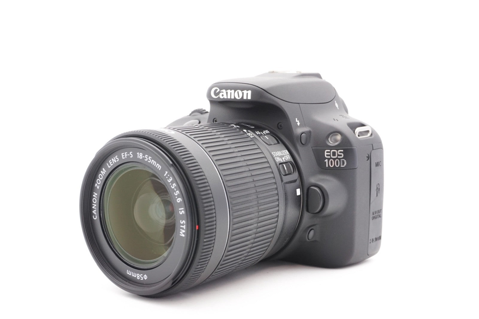 Canon EOS 100D Digitalkamera + EF-S 18-55mm IS STM Spiegelreflex – Refurbished