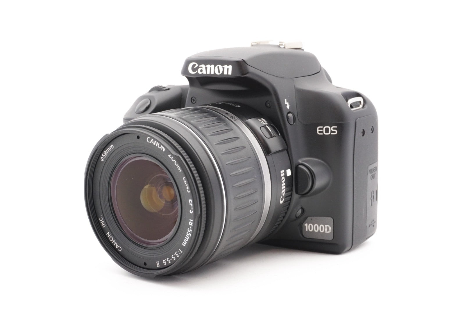Canon EOS 1000D Digitalkamera Spiegelreflex Kamera + EF-S 18-55mm II Refurbished