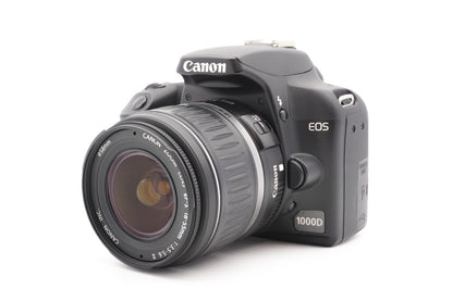 Canon EOS 1000D Digitalkamera Spiegelreflex Kamera + EF-S 18-55mm II Refurbished