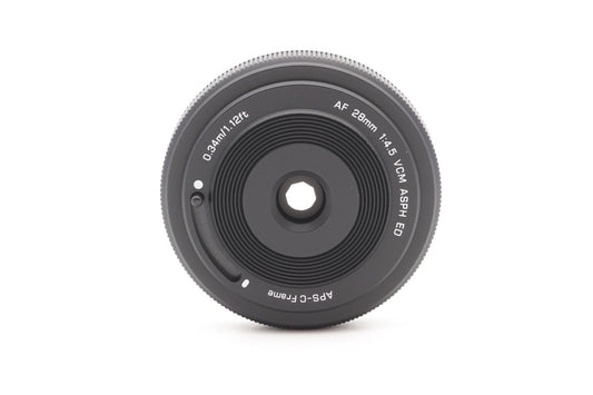 Viltrox 28mm f4.5 Pancake Objektiv für Fujifilm X Aspherical ED – Refurbished