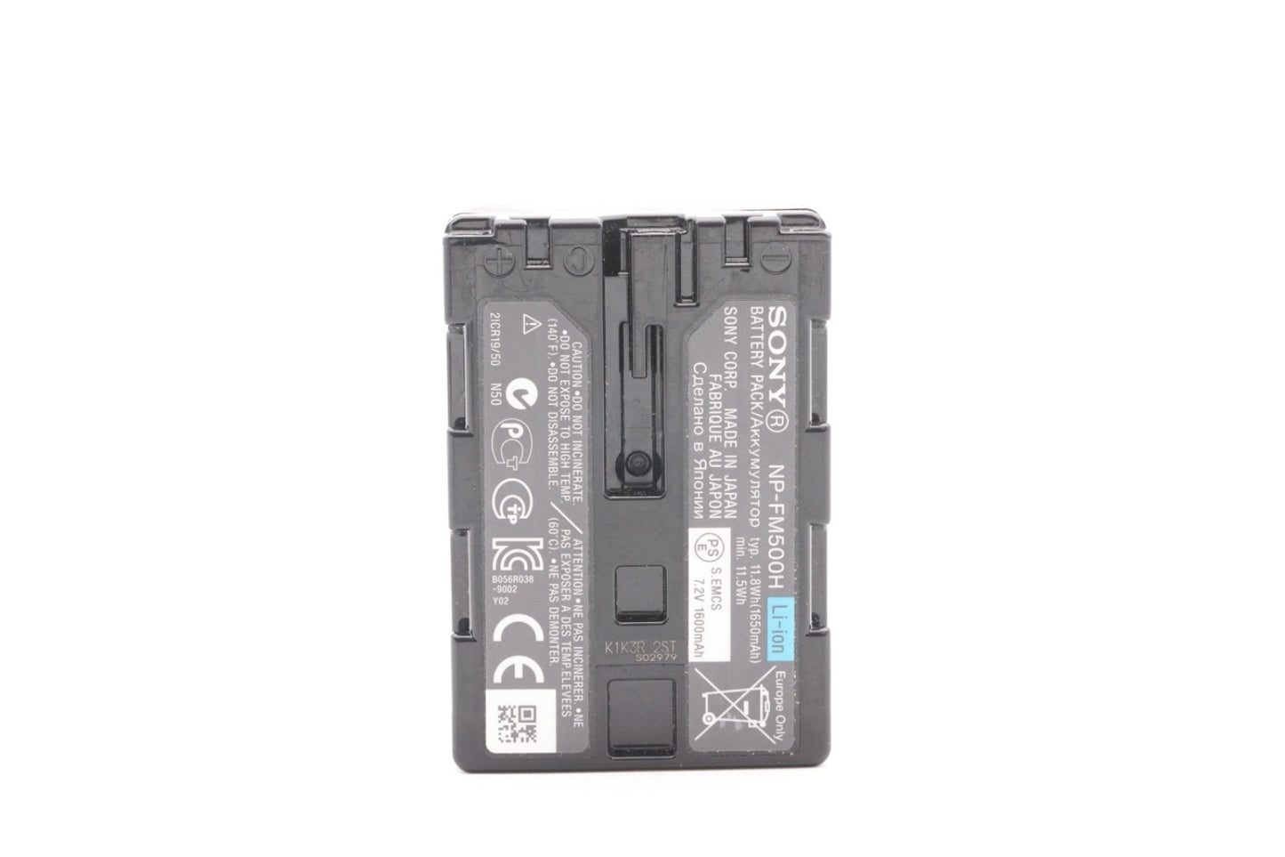 Original Akku Sony NP-FM500H für Sony A77 A99 A700 A850 A900 A58 A65 A68 A580