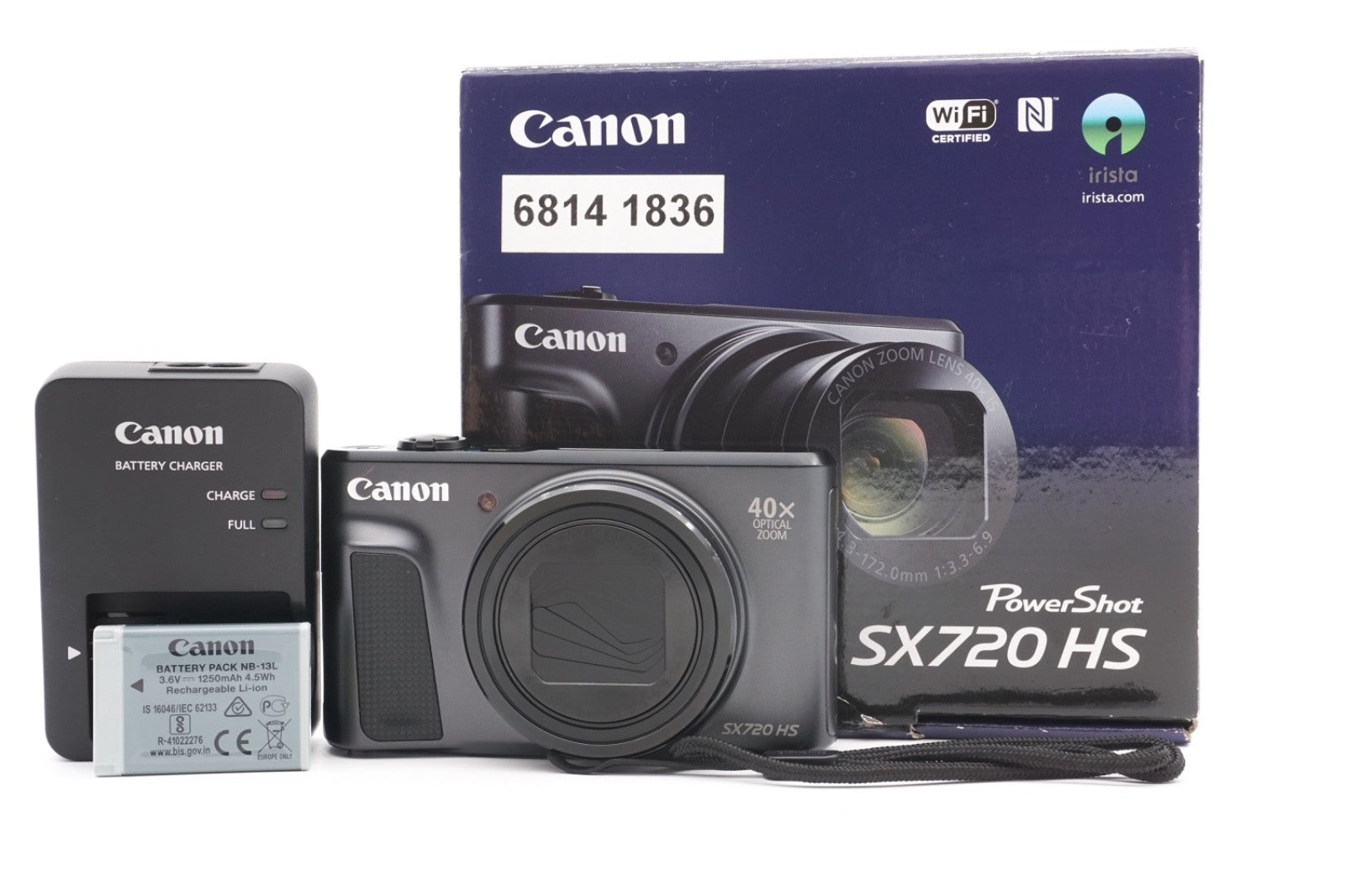 Canon PowerShot SX720 HS Kamera Digitalkamera Kompaktkamera 40x Zoom Refurbished