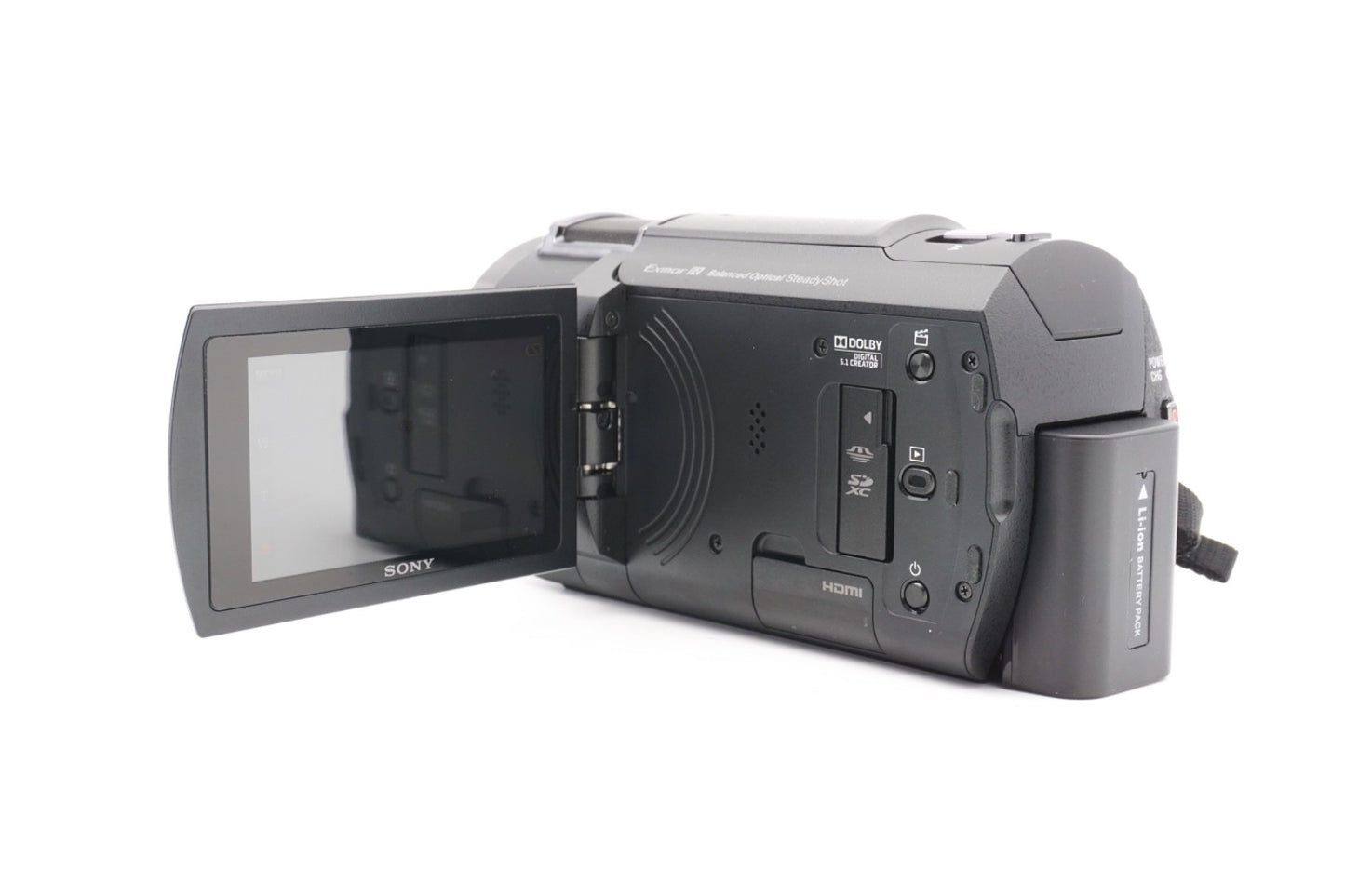 Sony FDR-AX43 4K Camcorder Videokamera 20x Zoom Stabilisierung – Refurbished