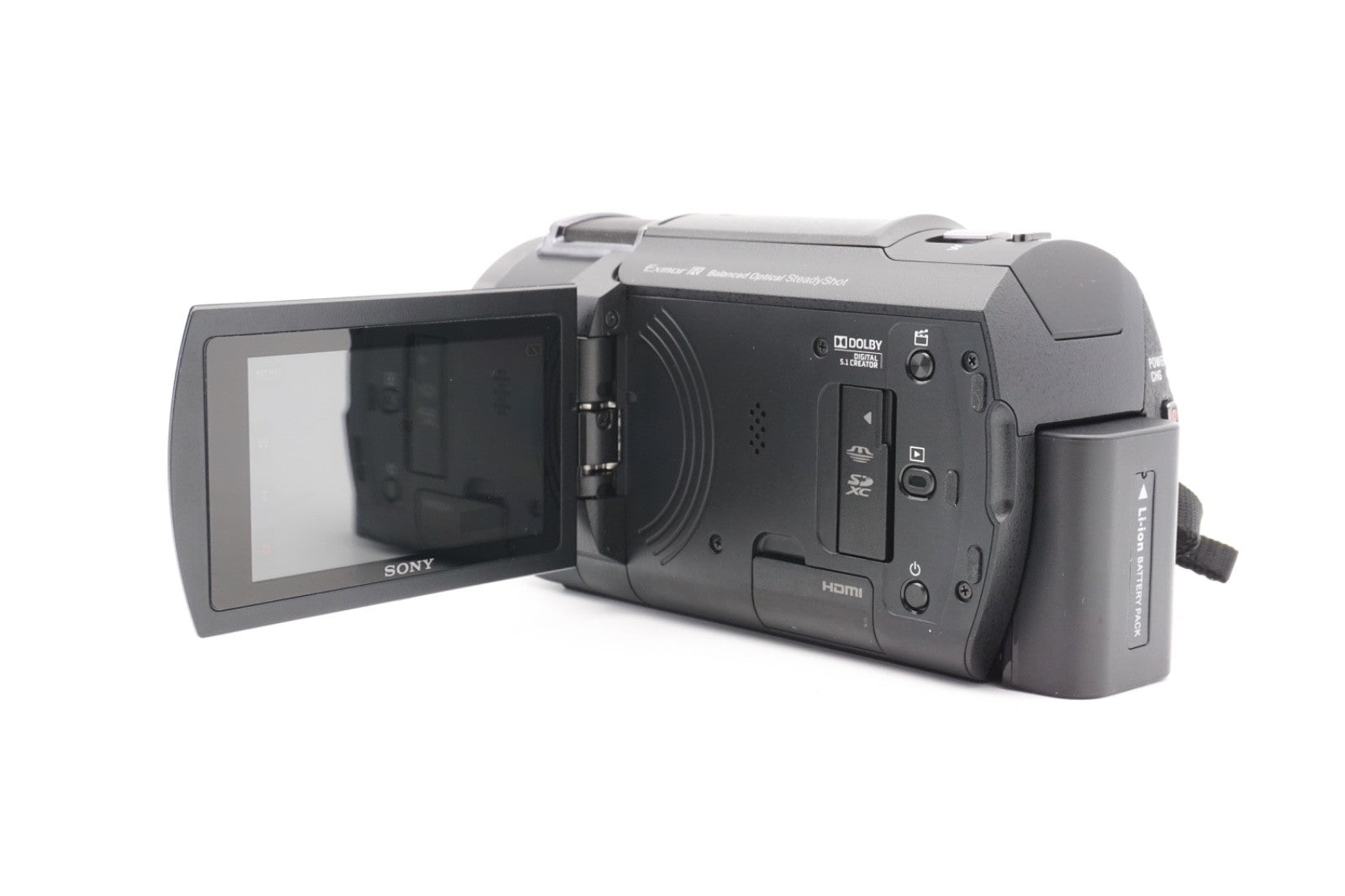 Sony FDR-AX43 4K Camcorder Videokamera 20x Zoom Stabilisierung – Refurbished