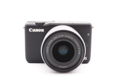 Canon EOS M10 Systemkamera Digitalkamera Kamera Kit 15-45mm Lens – Refurbished
