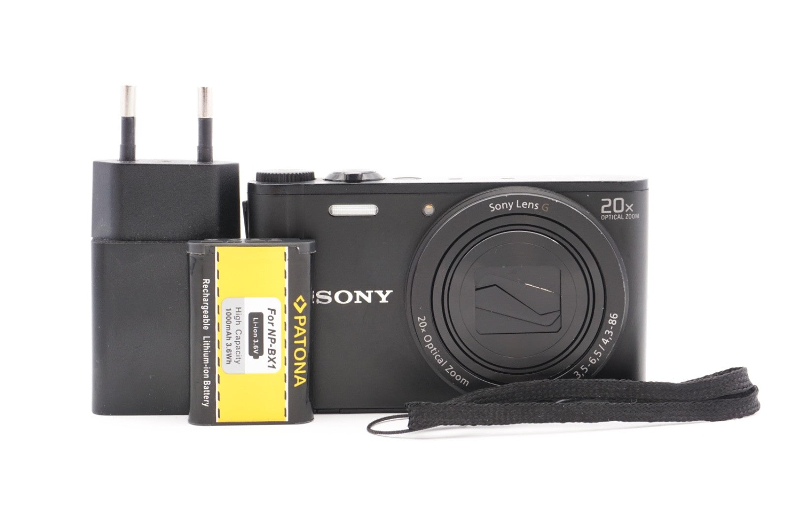 Sony CyberShot DSC-WX350 Digitalkamera Kompaktkamera 20x Zoom - Refurbished