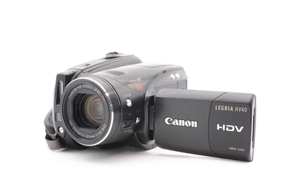 Canon Legria HV40 HDV Camcorder Videokamera Full HD FireWire – Refurbished