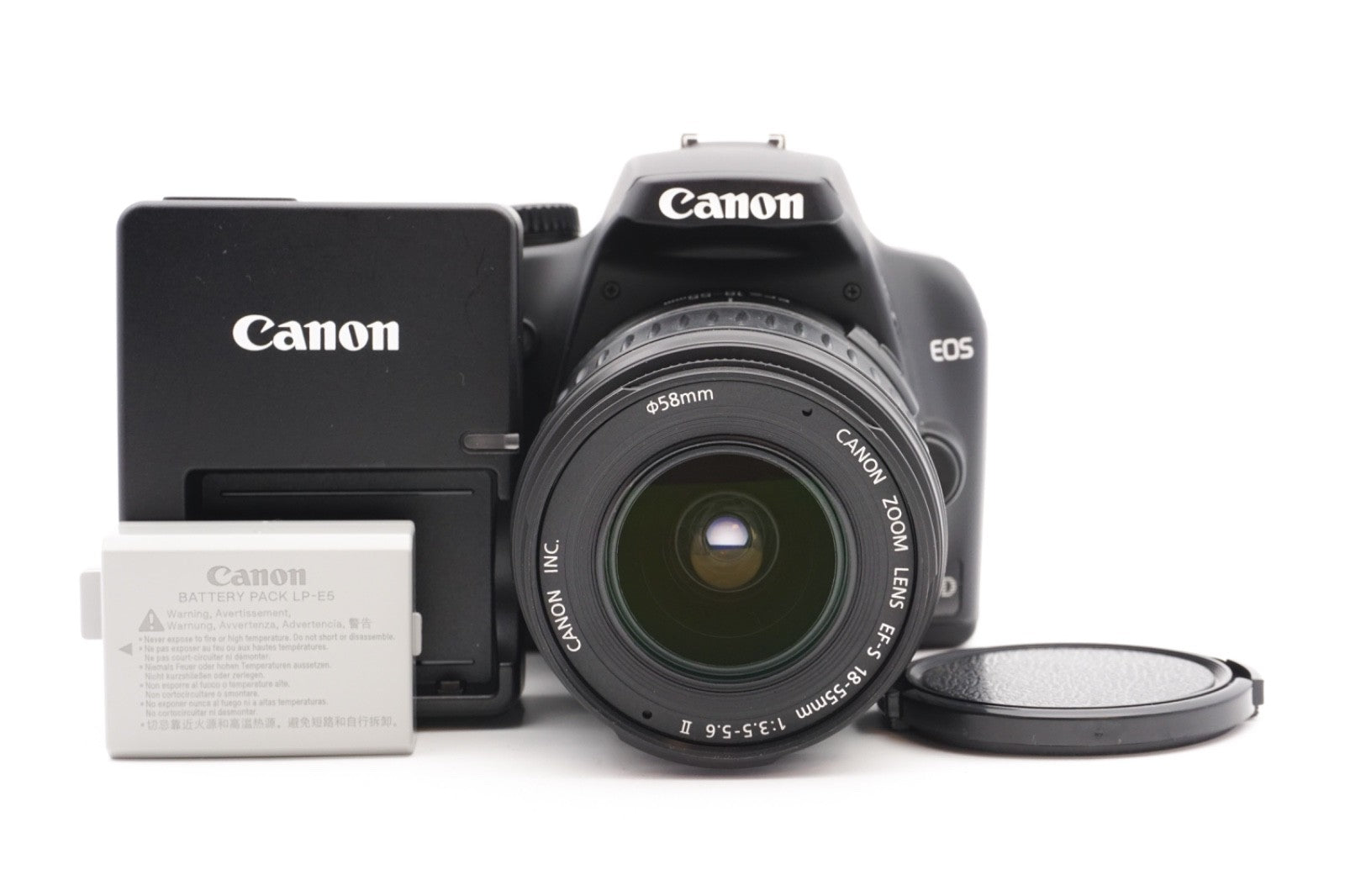 Canon EOS 1000D Digitalkamera + EF-S 18-55mm II Kamera Spiegelreflex Refurbished