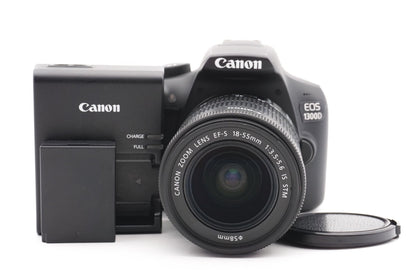 Canon EOS 1300D Digitalkamera DSLR Kamera + EF-S 18-55mm STM Kit | Refurbished