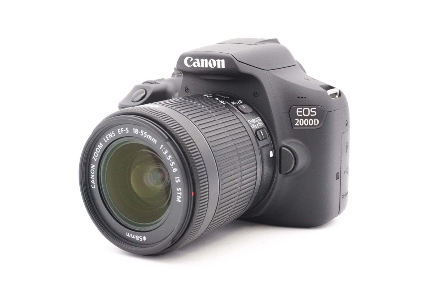 Canon EOS 2000D Digitalkamera DSLR Kamera + EF-S 18-55mm IS STM | Refurbished