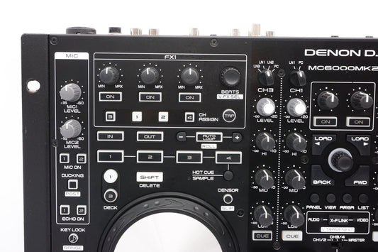 Denon DN-MC6000MK2 DJ Controller USB MIDI 4-Kanal Mixer – Refurbished