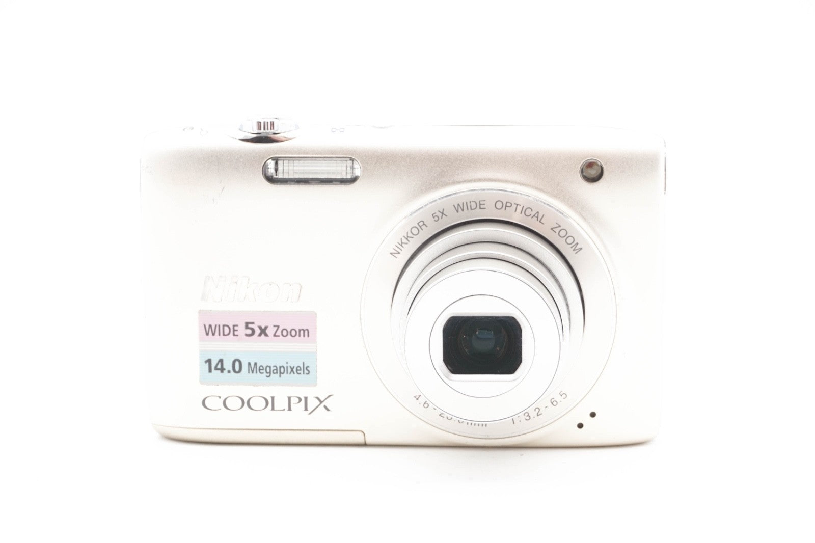 Nikon Coolpix S3100 Digitalkamera 14MP Kamera Silber Kompaktkamera - Refurbished