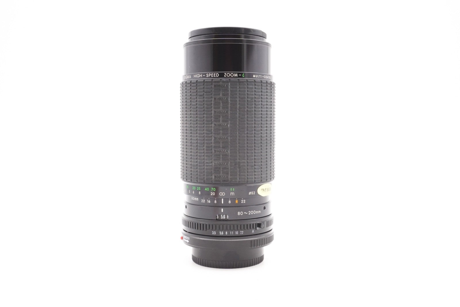 Canon FD Sigma 80-200mm f3.5-4 Zoomobjektiv AE-1 A-1 AV-1 F-1 T-90