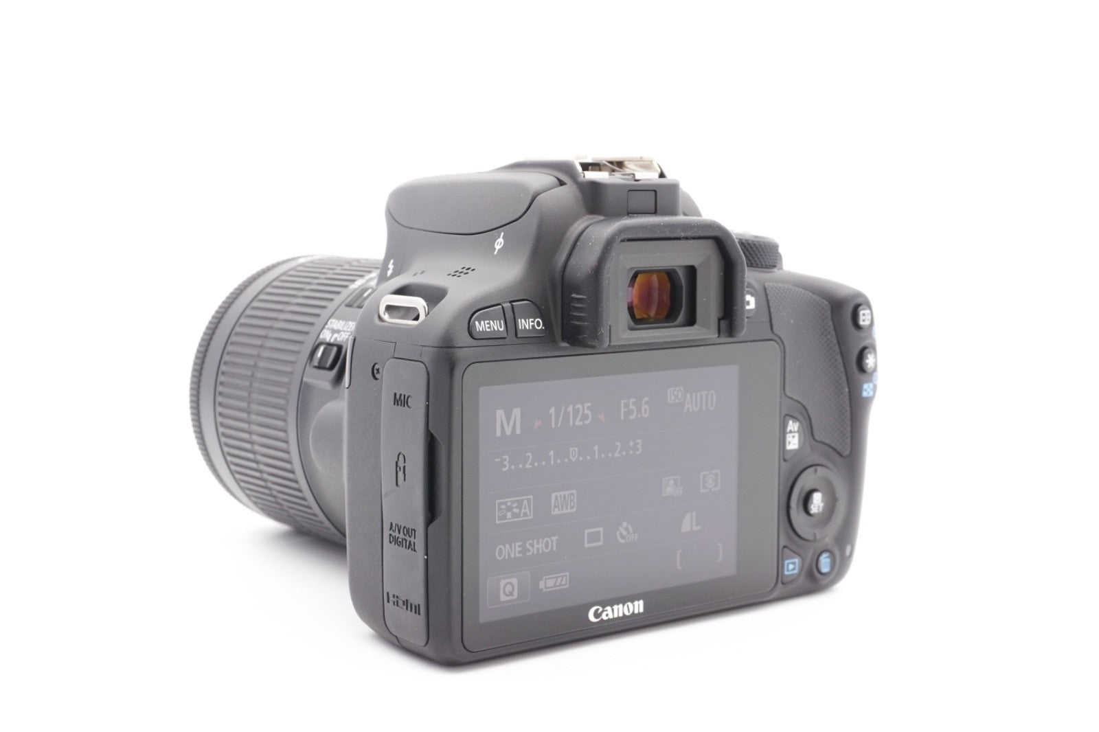 Canon EOS 100D Digitalkamera + EF-S 18-55mm IS STM Spiegelreflex – Refurbished