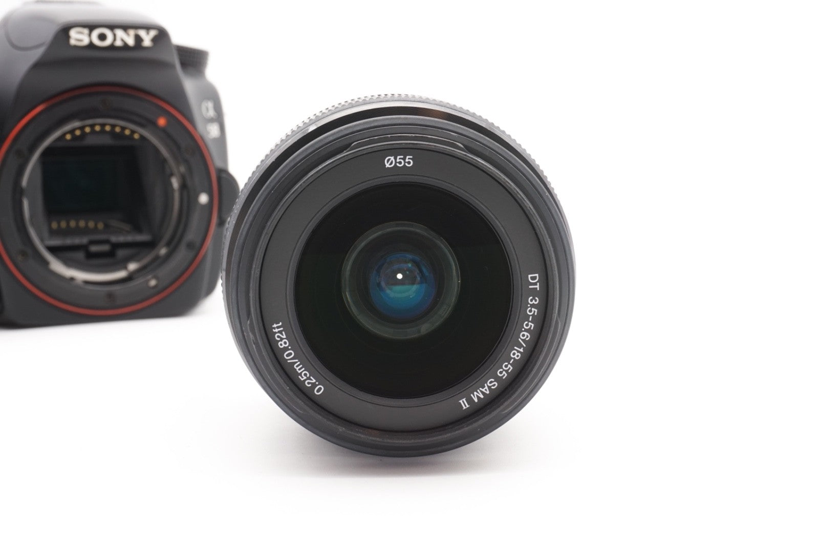 Sony Alpha A58 DSLR Kamera Kit 18-55mm - Bildstabilisator defekt – Refurbished