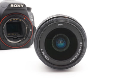 Sony Alpha A58 DSLR Kamera Kit 18-55mm - Bildstabilisator defekt – Refurbished