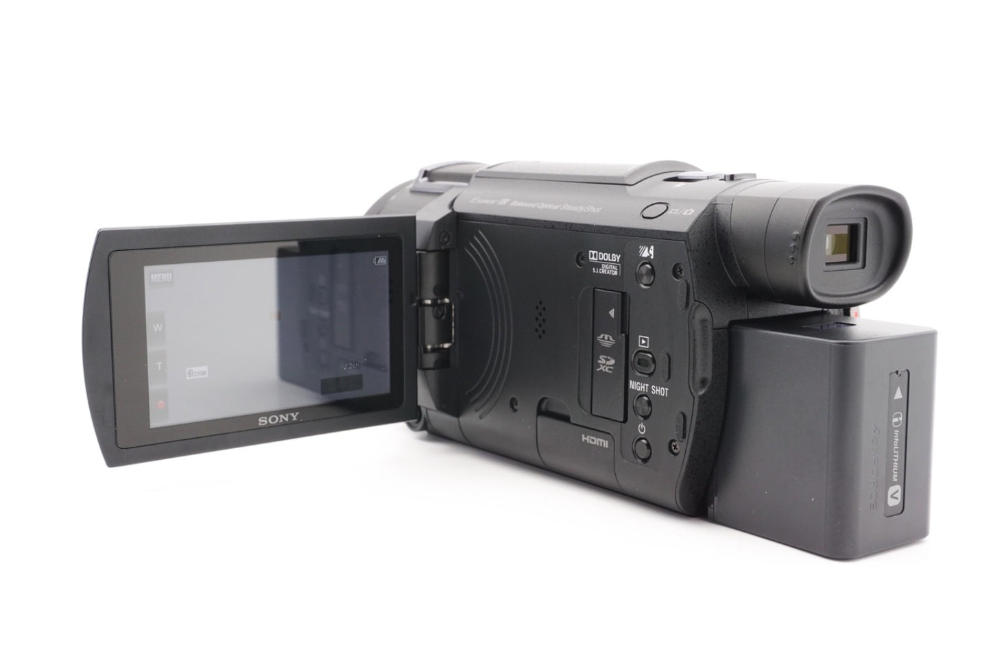 Sony FDR-AX53 4K Camcorder Videokamera Handycam 20x Zoom Stabi – Refurbished