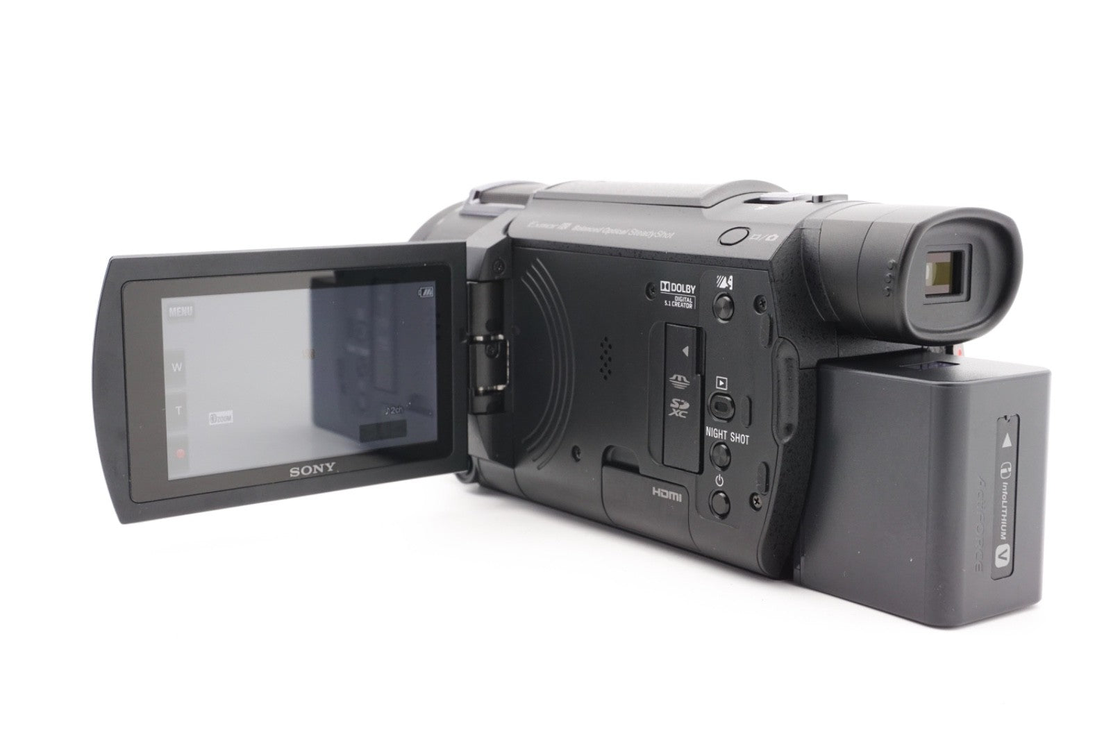 Sony FDR-AX53 4K Camcorder Videokamera Handycam 20x Zoom Stabi – Refurbished