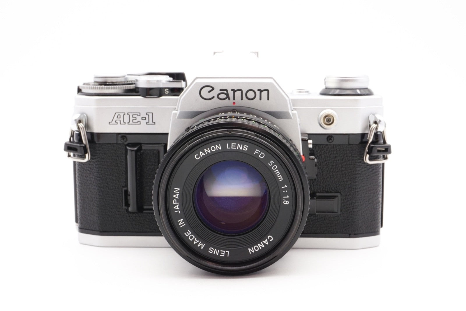 Canon AE-1 Kamera + 50mm Objektiv analoge Spiegelreflexkamera SLR - Gewartet