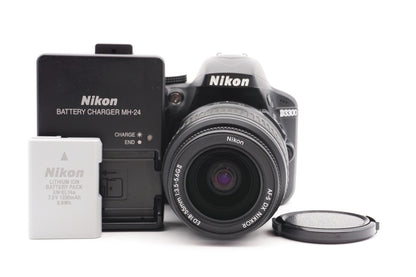 Nikon D3300 Digitalkamera Kamera DSLR + AF-S DX 18-55mm G II Lens - Refurbished
