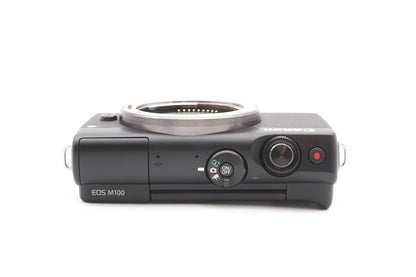 Canon EOS M100 Systemkamera Digitalkamera Kamera Kit 15-45mm Lens – Refurbished