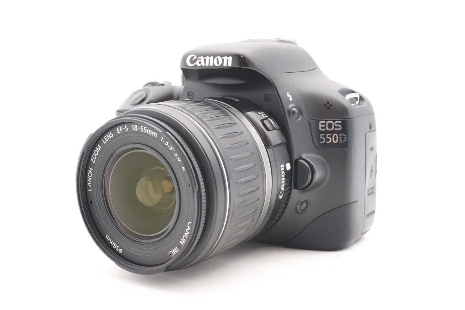 Canon EOS 550D DSLR Digitalkamera Kamera Kit 18-55mm Objektiv – Refurbished
