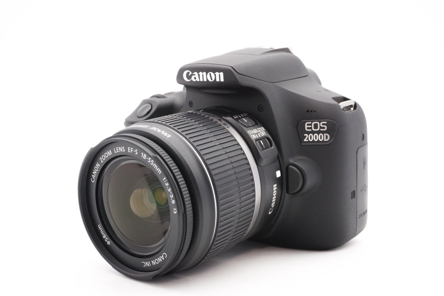 Canon EOS 2000D Digitalkamera DSLR Kamera + EF-S 18-55mm IS Kit | Refurbished