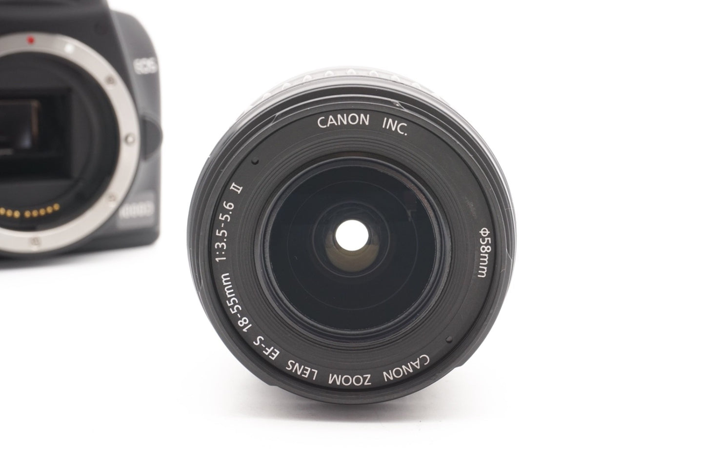 Canon EOS 1000D Digitalkamera Spiegelreflex Kamera + EF-S 18-55mm II Refurbished