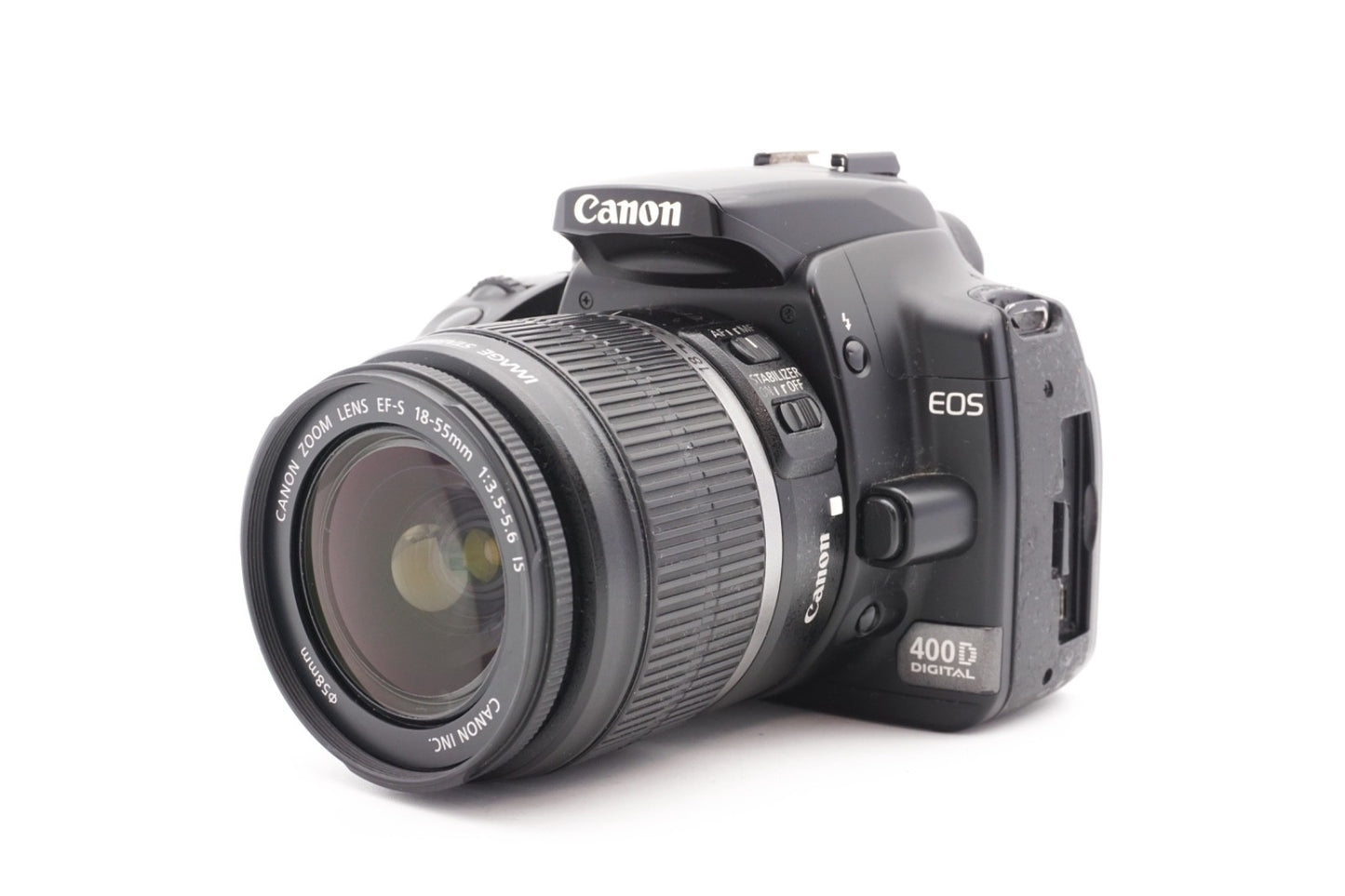 Canon EOS 400D DSLR Digitalkamera Kamera Kit EF-S 18-55mm Objektiv – Refurbished