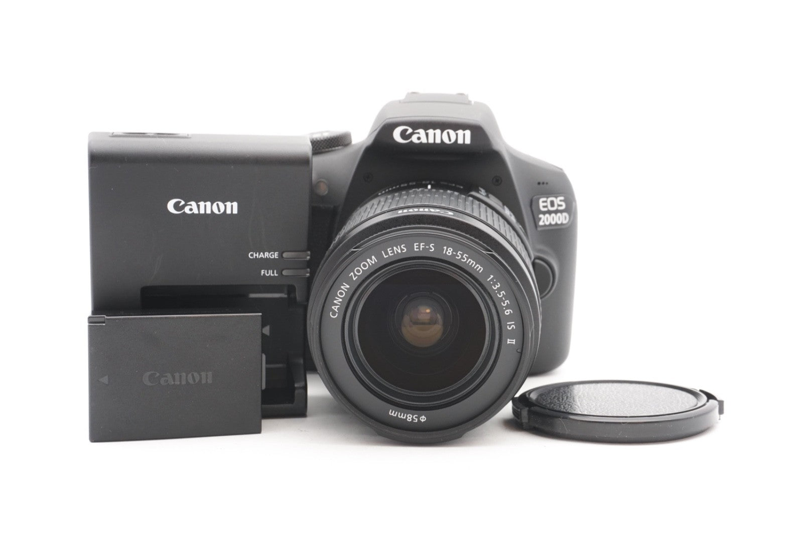 Canon EOS 2000D Digitalkamera + EF-S 18-55mm IS II Kamera DSLR | Refurbished
