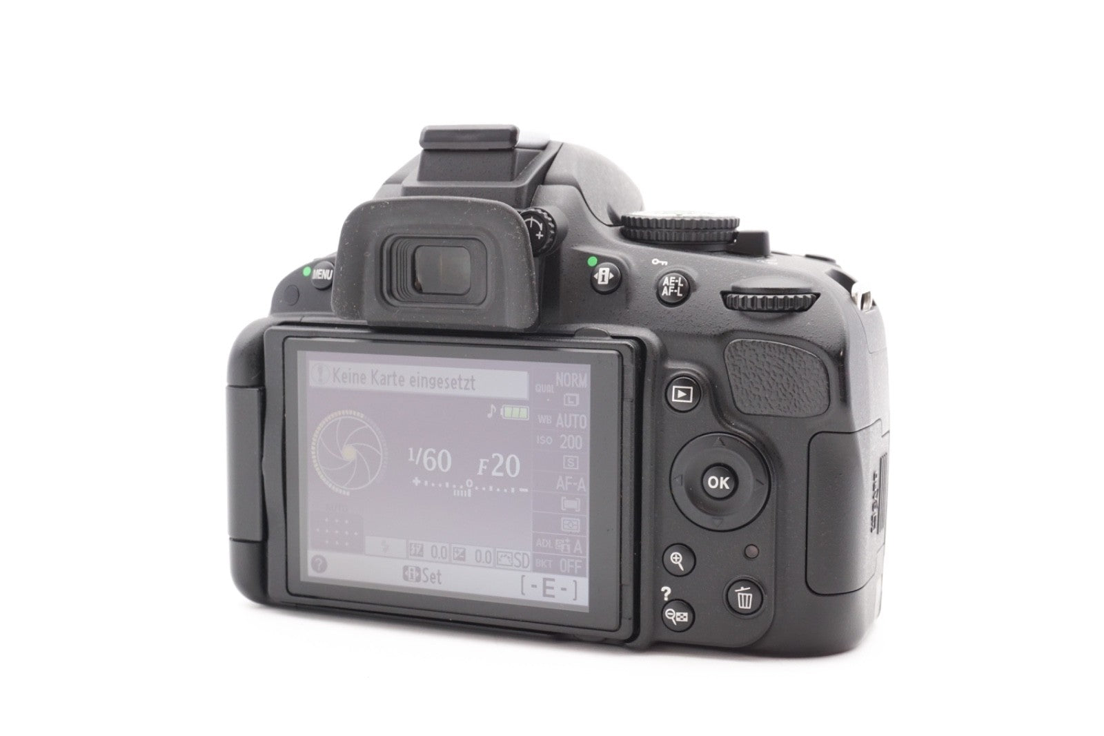 Nikon D5100 Digitalkamera + AF-S 18-55mm G VR Spiegelreflex Kamera – Refurbished