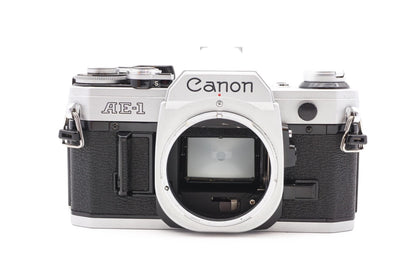 Canon AE-1 Kamera + 50mm Objektiv analoge Spiegelreflexkamera SLR - Gewartet