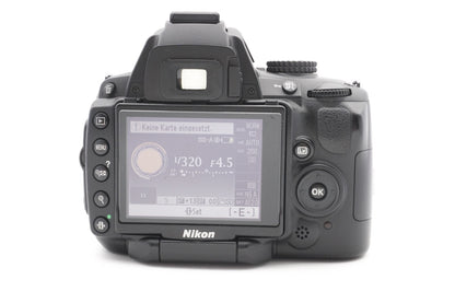 Nikon D5000 DSLR Digitalkamera Kamera Kit 18-55mm Objektiv Zoom – Refurbished