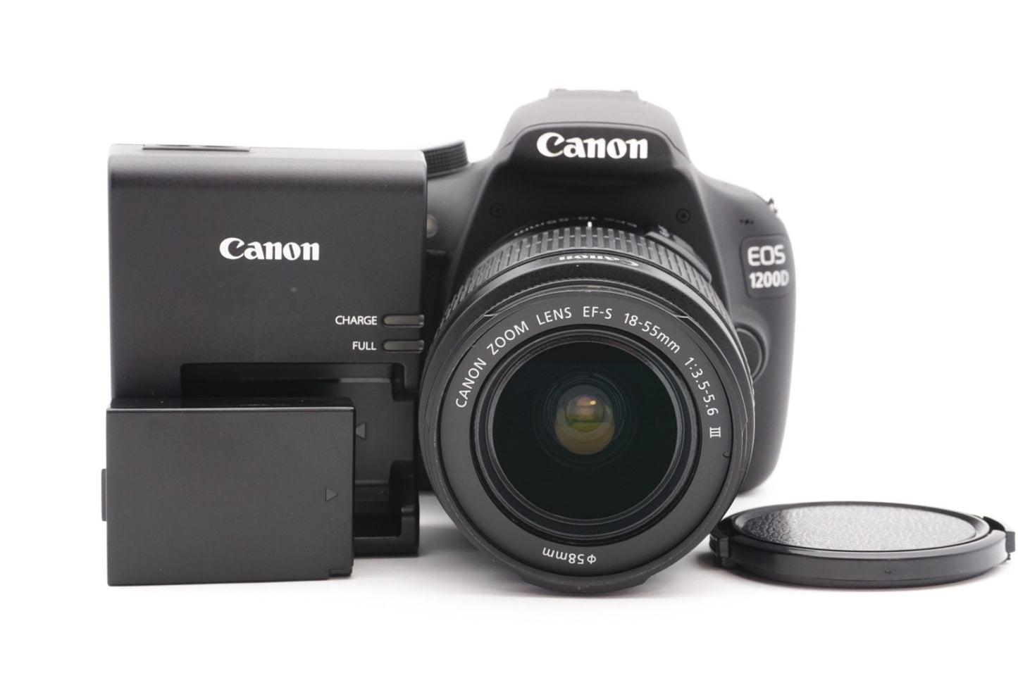 Canon EOS 1200D Digitalkamera + EF-S 18-55mm III Spiegelreflex – Refurbished