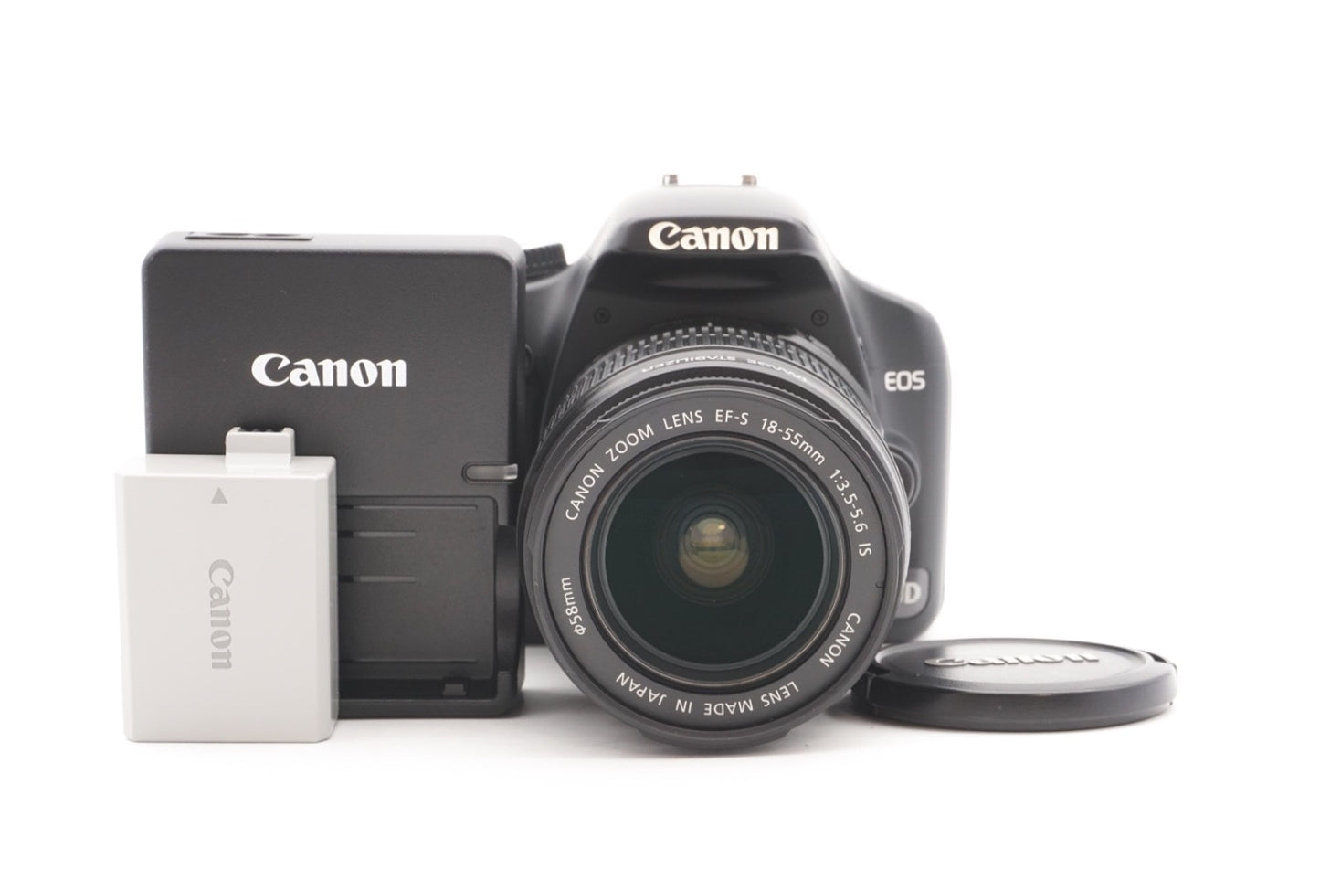 Canon EOS 450D DSLR Digitalkamera Kamera Kit 18-55mm IS Objektiv – Refurbished