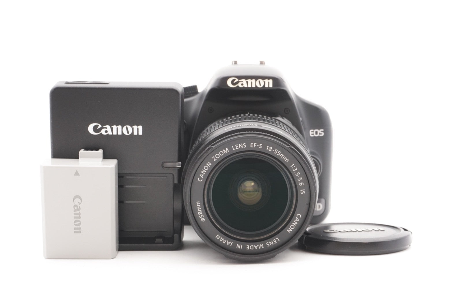 Canon EOS 450D DSLR Digitalkamera Kamera Kit 18-55mm IS Objektiv – Refurbished