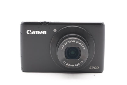 Canon PowerShot S200 Digitalkamera Kamera Kompaktkamera Reisekamera 5x Zoom