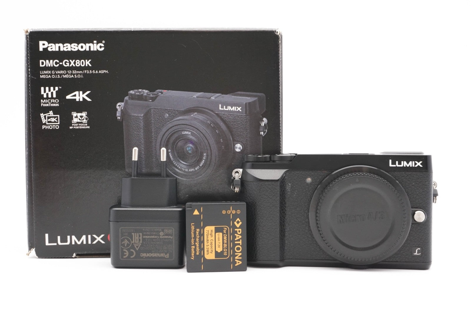 Panasonic Lumix GX80 Digitalkamera Body Kamera Systemkamera | Refurbished