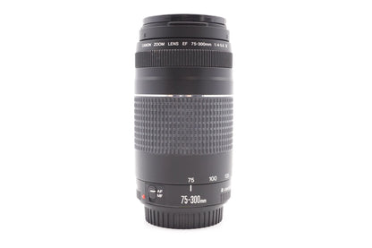 Canon EF 75-300mm f4-5.6 III Objektiv Zoom Telezoom Reisezoom Lens | Refurbished