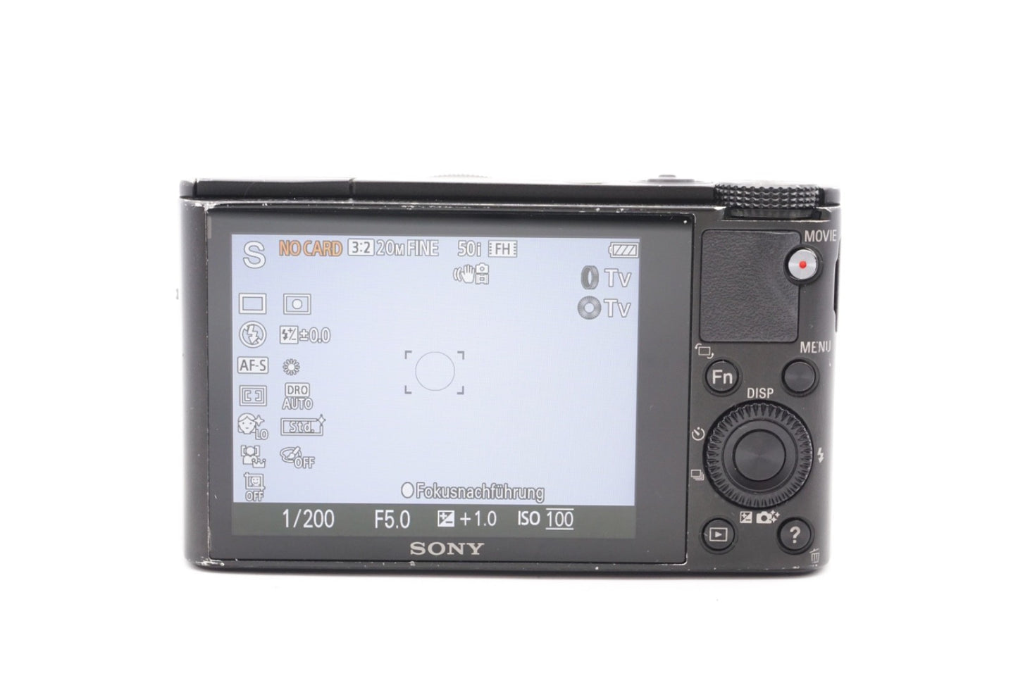 Sony DSC-RX100 Digitalkamera Kamera Kompaktkamera CyberShot Zoom  - Refurbished