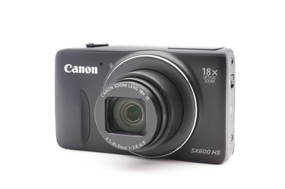Canon PowerShot SX600 HS Digitalkamera Kompaktkamera Kamera 18x Zoom Refurbished