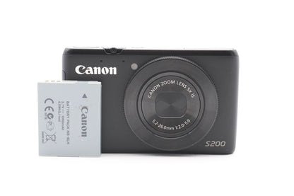 Canon PowerShot S200 Digitalkamera Kamera Kompaktkamera Reisekamera 5x Zoom
