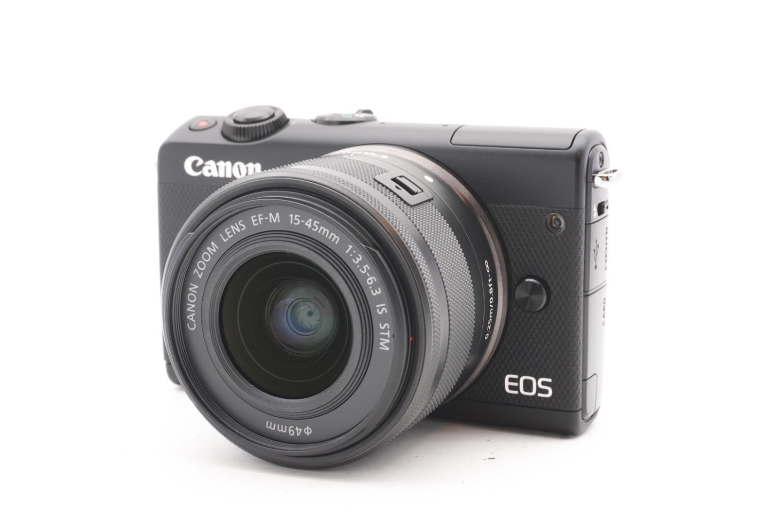 Canon EOS M100 Systemkamera Digitalkamera Kamera Kit 15-45mm Lens – Refurbished