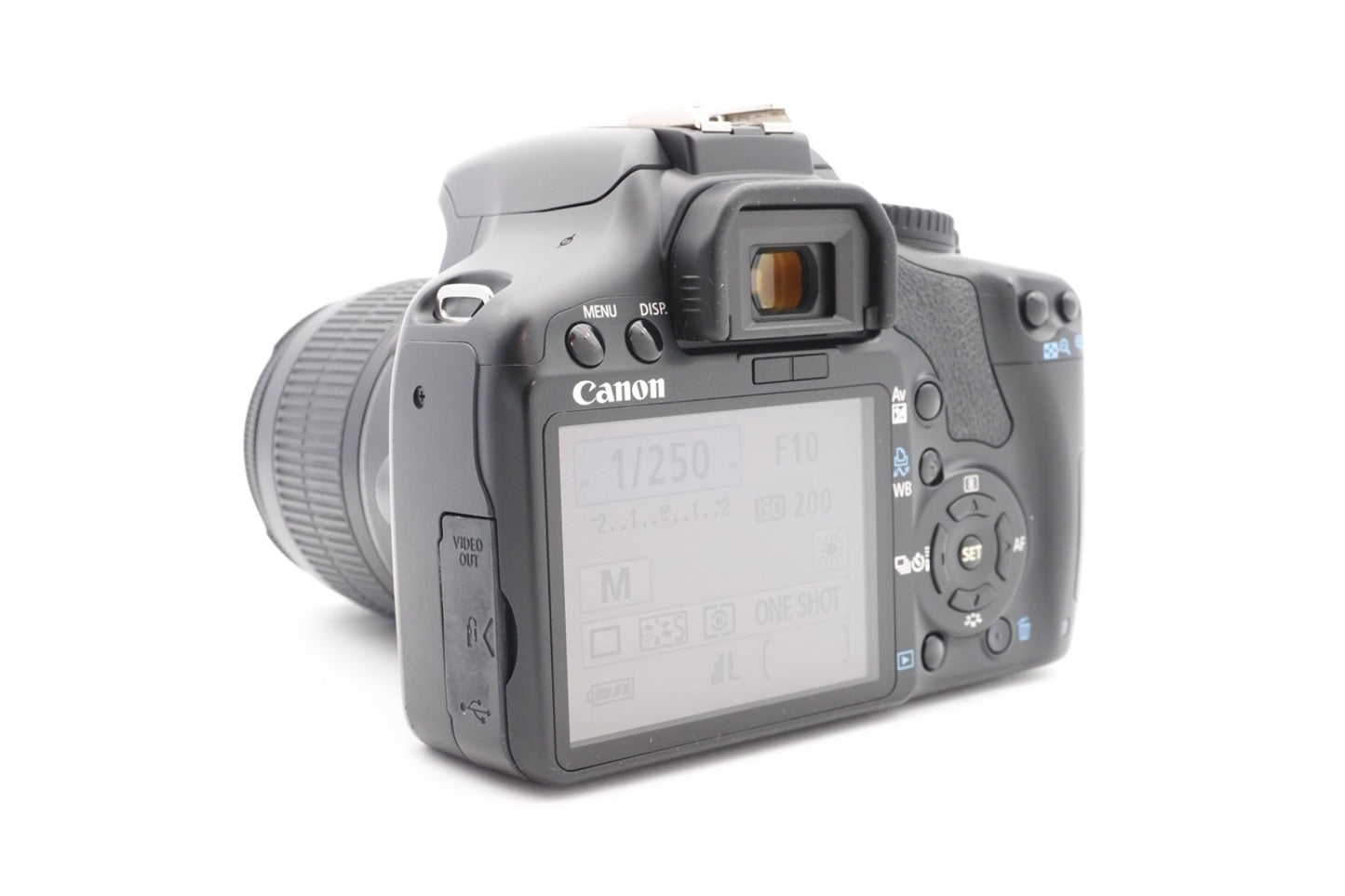Canon EOS 450D DSLR Digitalkamera Kamera Kit 18-55mm III Objektiv – Refurbished