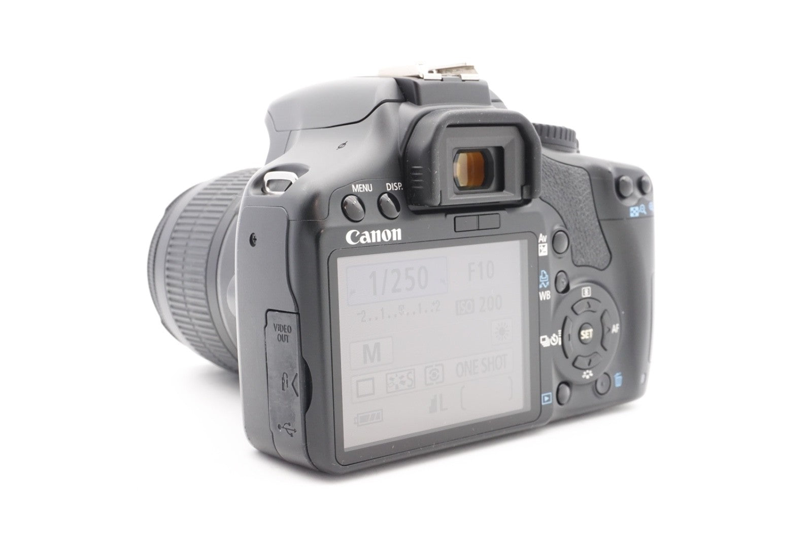 Canon EOS 450D DSLR Digitalkamera Kamera Kit 18-55mm III Objektiv – Refurbished