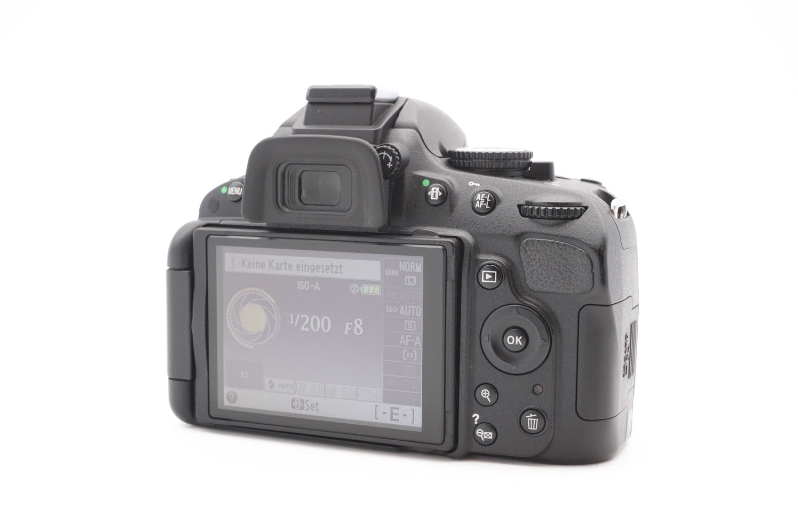 Nikon D5100 Digitalkamera Kamera DSLR + AF-S 18-55mm G VR Objektiv – Refurbished