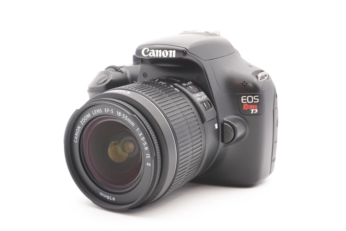 Canon EOS Rebel T3 (1100D) Digitalkamera Kamera DSLR EF-S 18-55mm - Refurbished
