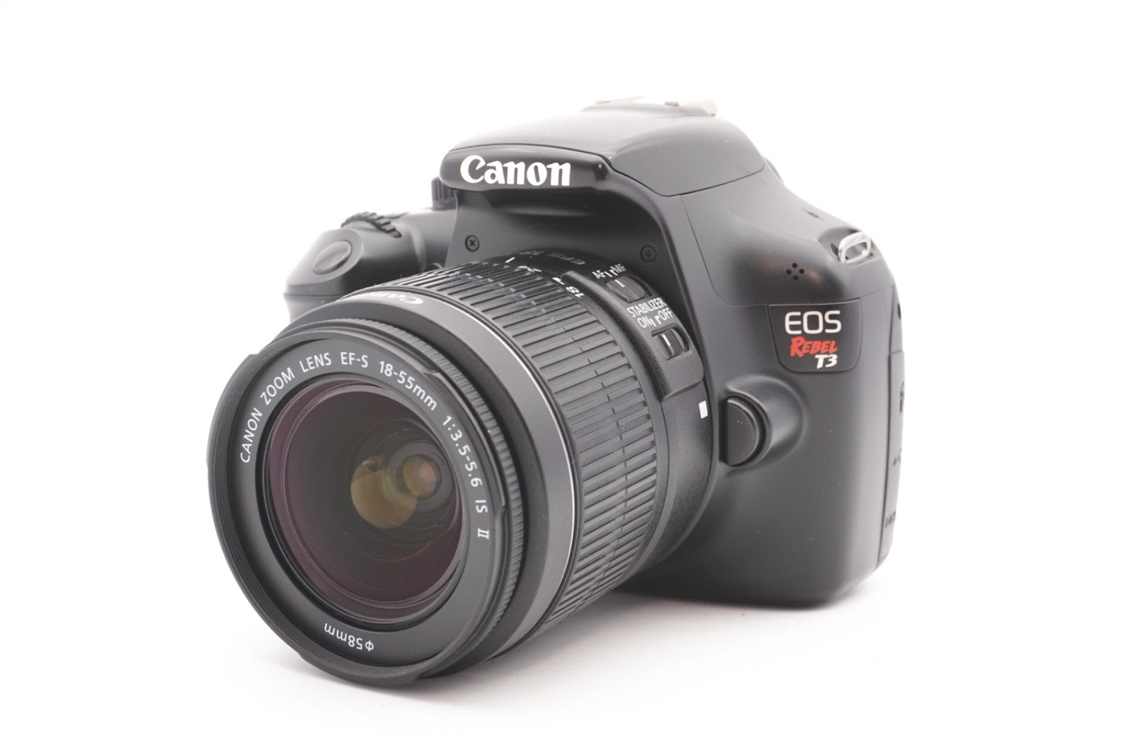 Canon EOS Rebel T3 (1100D) Digitalkamera Kamera DSLR EF-S 18-55mm - Refurbished