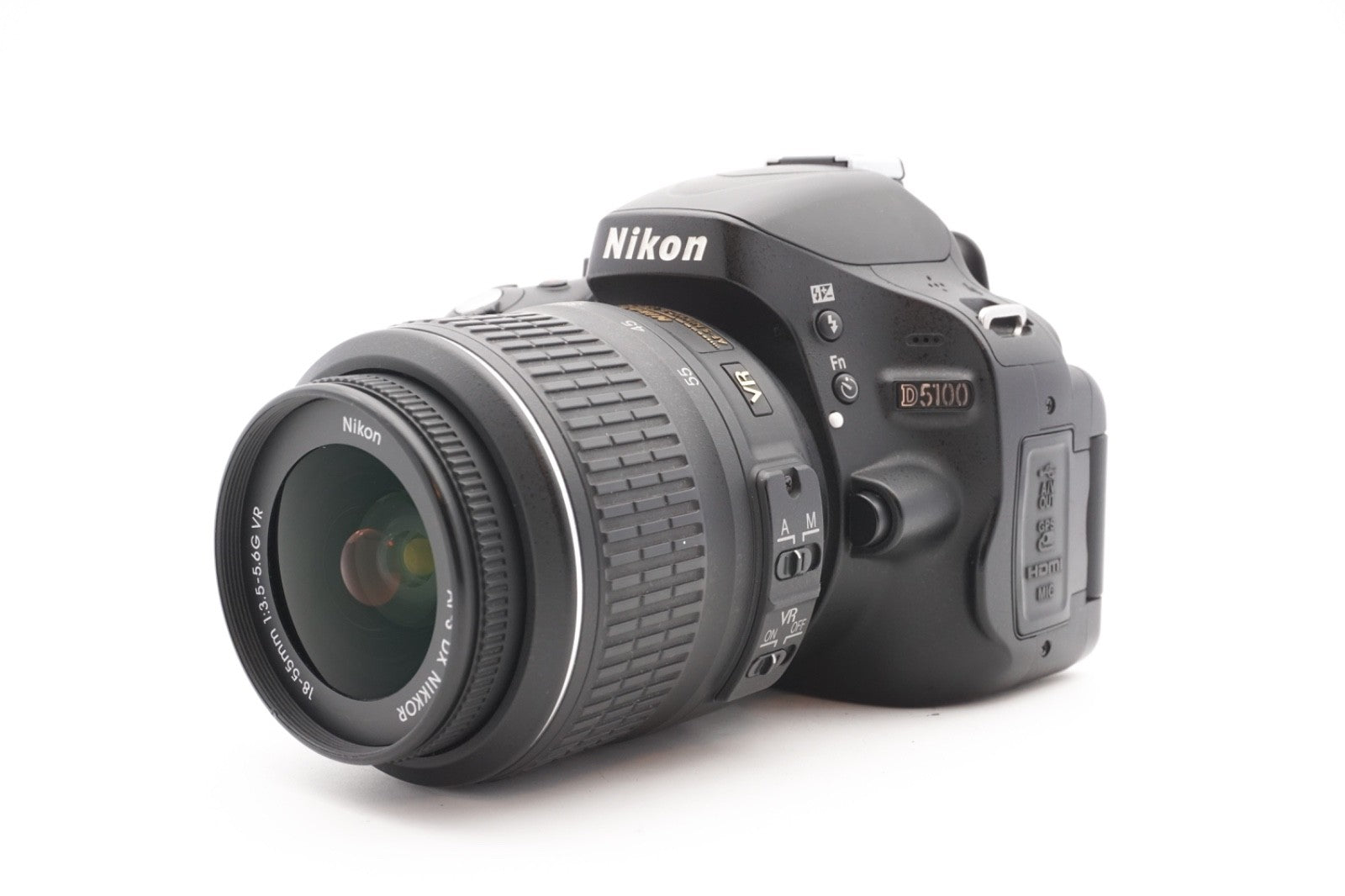 Nikon D5100 DSLR Digitalkamera Kamera Kit 18-55mm Objektiv – Refurbished