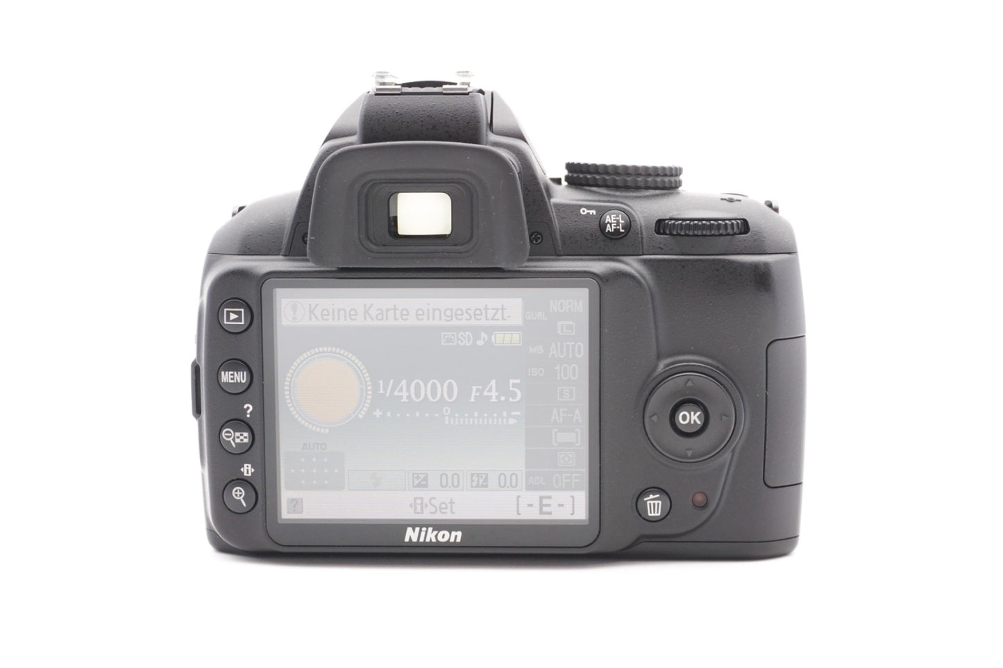 Nikon D3000 Digitalkamera Spiegelreflex Kamera + AF-S 18-55mm G II – Refurbished